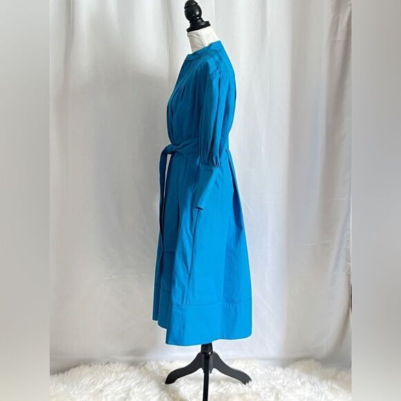 Co Belted Long-Sleeve Midi-Dress siz XS - Picture 9 of 15